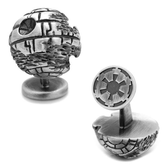 Star Wars Death Star II 3D Cufflinks - Cufflinks.com - Flyclothing LLC