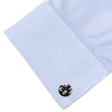 Star Wars Death Star Graphic Cufflinks - Cufflinks.com - Flyclothing LLC