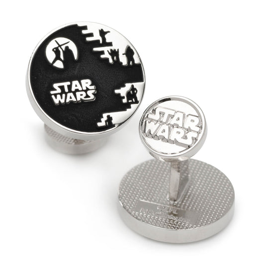 Star Wars Death Star Graphic Cufflinks