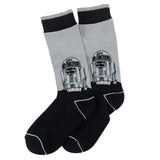 Star Wars Yoda, R2-D2, and C-3PO Dress Socks 3-Pack with Rebel Crest Lapel Pin Gift Set - Cufflinks.com - Flyclothing LLC