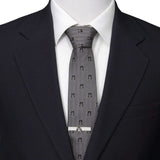 Star Wars Darth Vader Black and Gray Herringbone Tie - Cufflinks.com - Flyclothing LLC