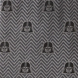 Star Wars Darth Vader Black and Gray Herringbone Tie - Cufflinks.com - Flyclothing LLC