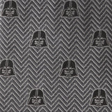 Star Wars Darth Vader Black and Gray Herringbone Tie - Cufflinks.com - Flyclothing LLC