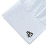 Star Wars Darth Vader Recessed Matte Cufflinks - Cufflinks.com - Flyclothing LLC