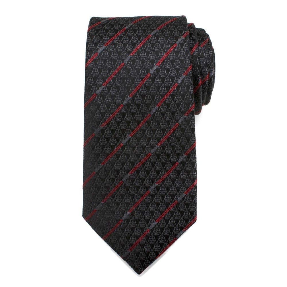 Star Wars Darth Vader LIGHTSABER Black and Red Striped Tie - Cufflinks.com - Flyclothing LLC