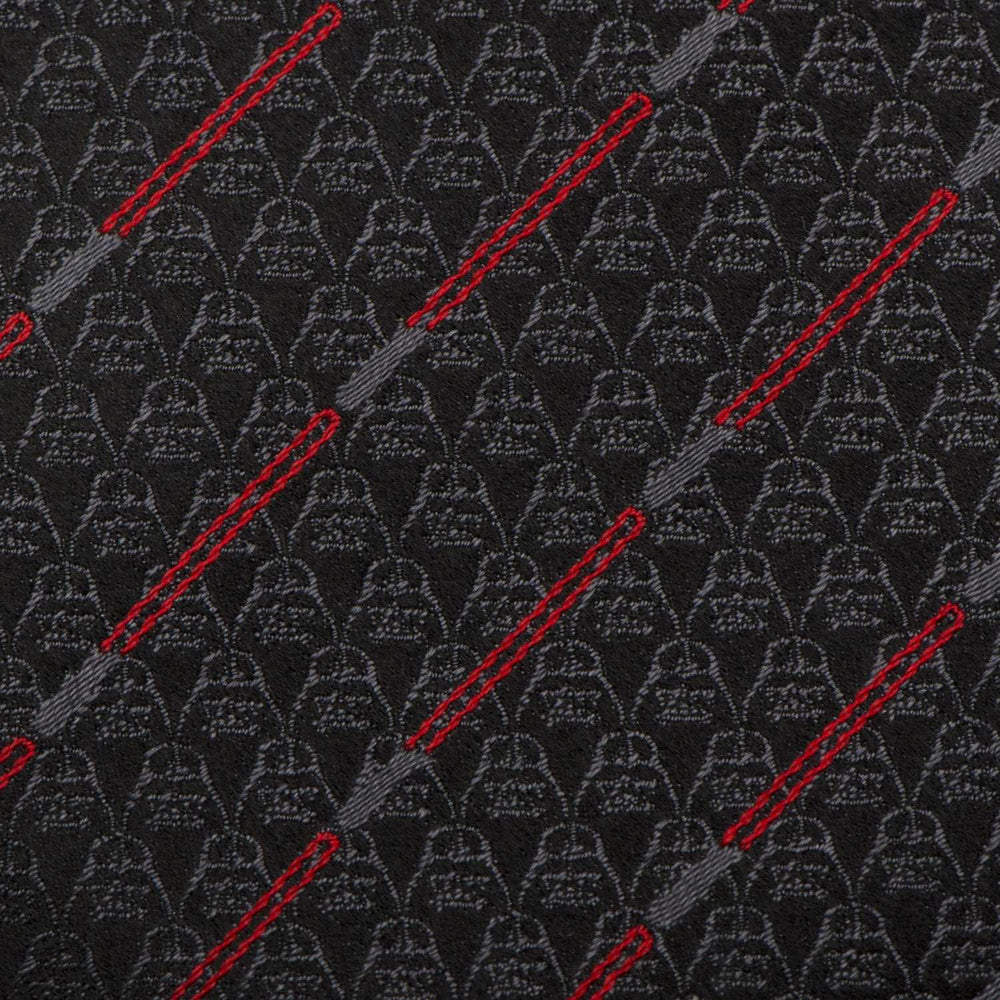 Star Wars Darth Vader LIGHTSABER Black and Red Striped Tie - Cufflinks.com - Flyclothing LLC