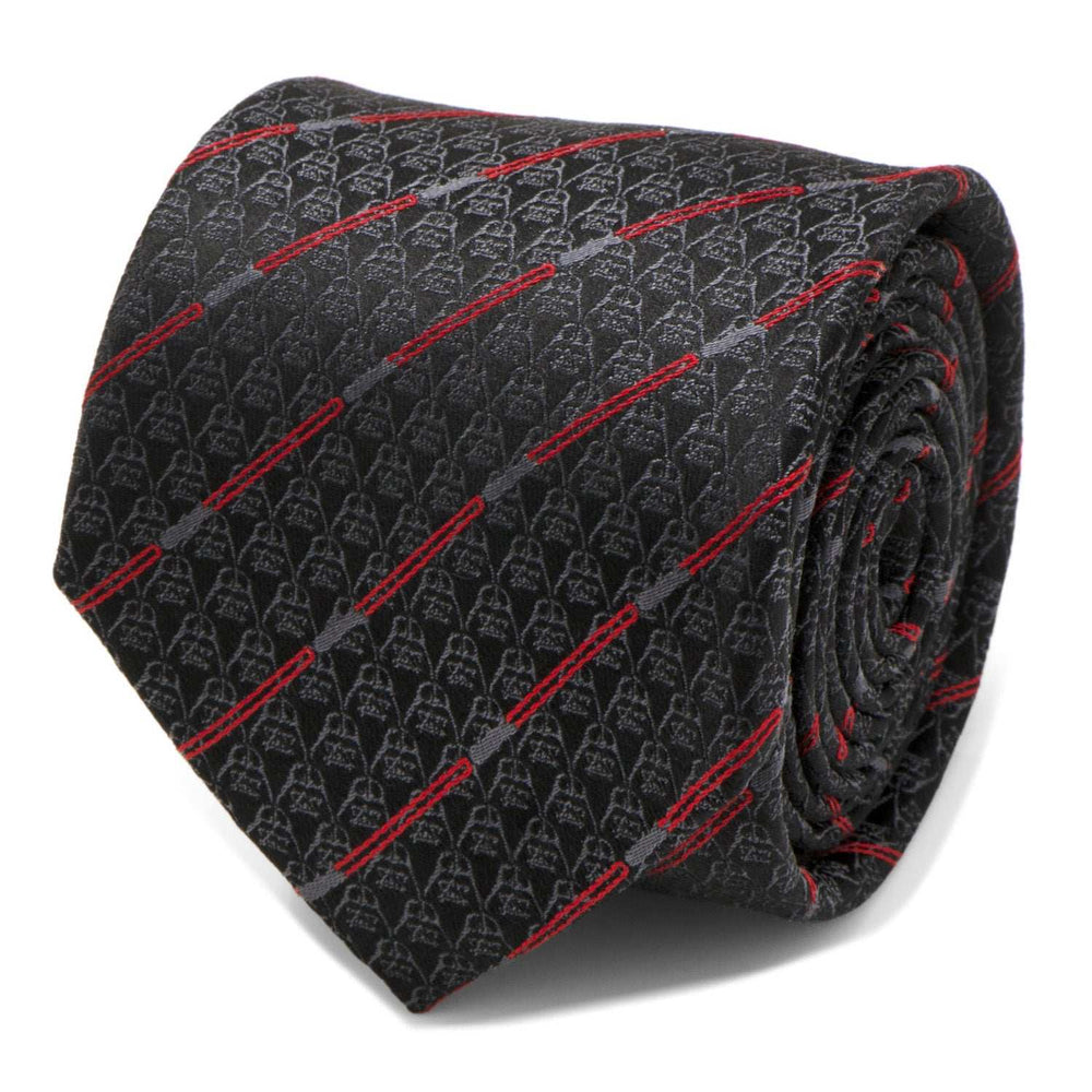 Star Wars Darth Vader LIGHTSABER Black and Red Striped Tie - Cufflinks.com - Flyclothing LLC