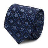 Star Wars Darth Vader and LIGHTSABER Blue Checkered Tie - Cufflinks.com - Flyclothing LLC