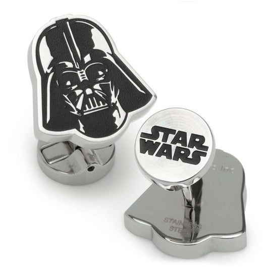 Star Wars Darth Vader Stainless Steel Printed Cufflinks - Cufflinks.com - Flyclothing LLC