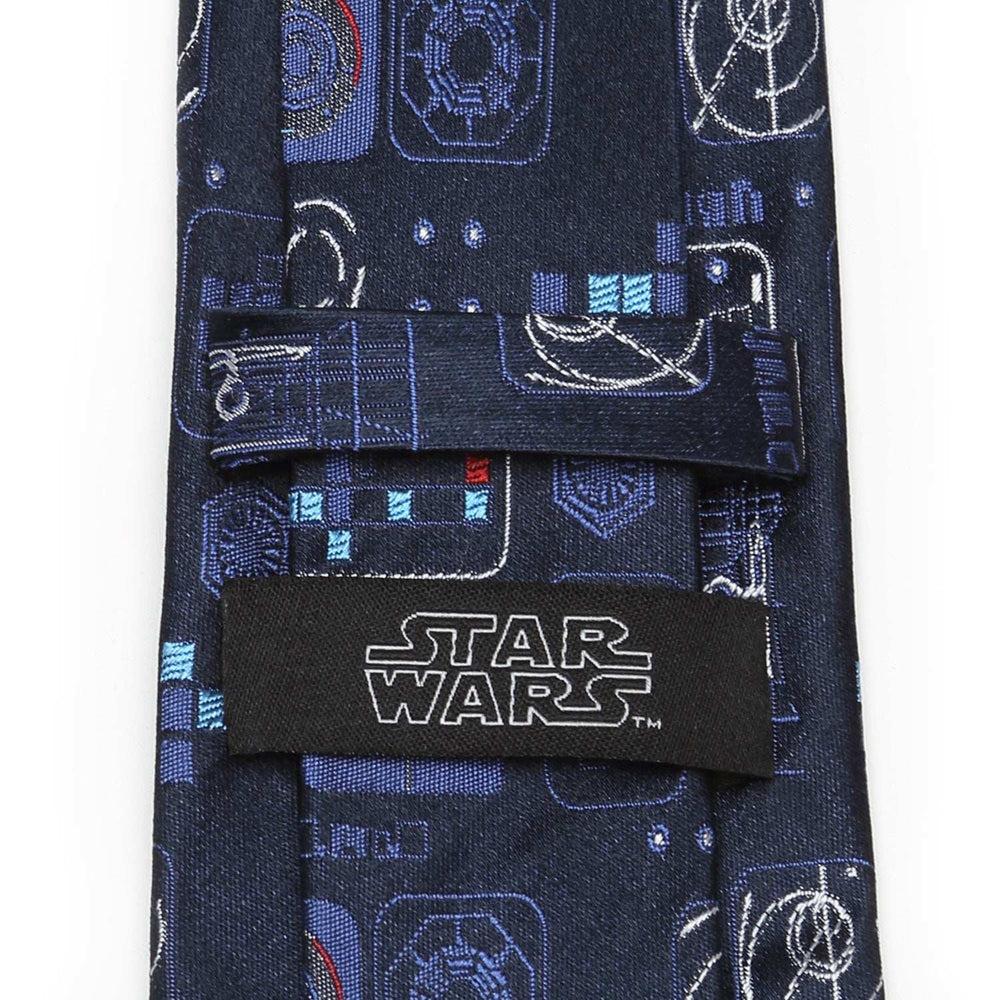 Star Wars Episode 9 Blue Tie - Cufflinks.com - Flyclothing LLC