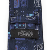 Star Wars Episode 9 Blue Tie - Cufflinks.com - Flyclothing LLC