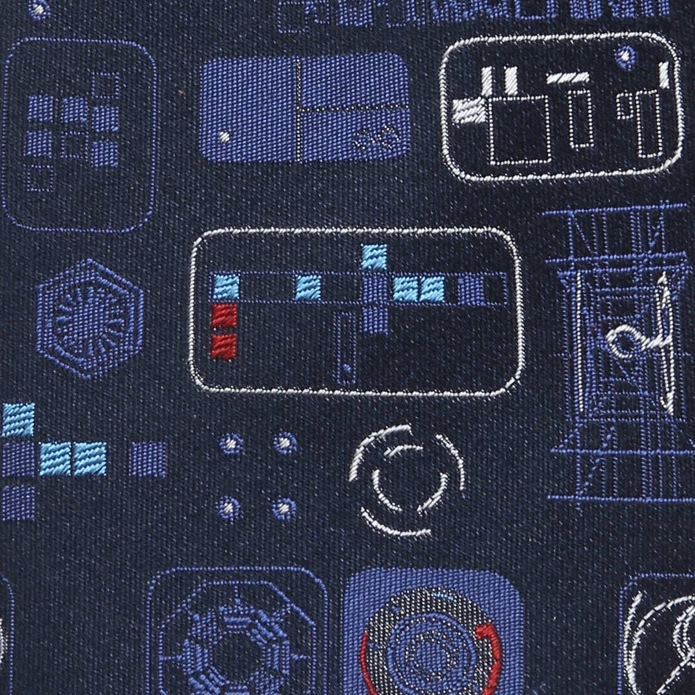 Star Wars Episode 9 Blue Tie - Cufflinks.com - Flyclothing LLC