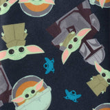 Mando Grogu Navy Men's Tie - Cufflinks.com - Flyclothing LLC