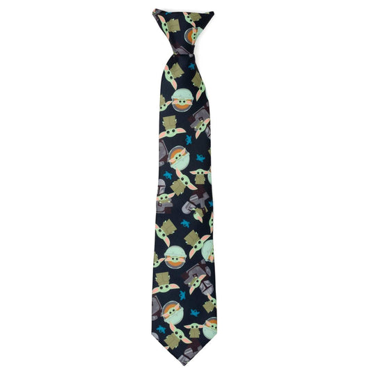 Mando Grogu Navy Boy's Tie - Cufflinks.com - Flyclothing LLC