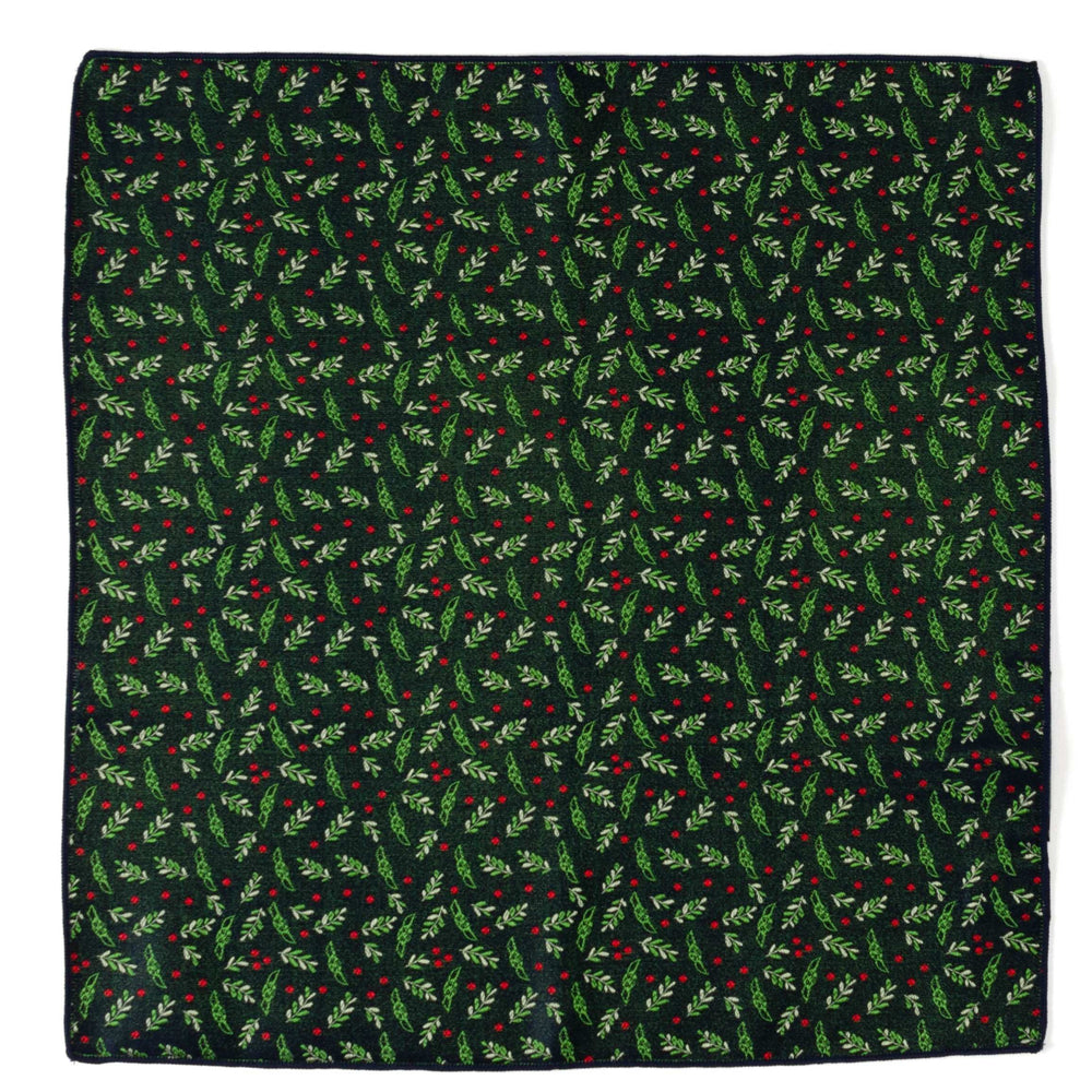 Grogu Holiday Navy Pocket Square - Cufflinks.com - Flyclothing LLC