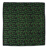 Grogu Holiday Navy Pocket Square - Cufflinks.com - Flyclothing LLC