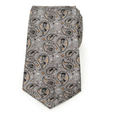 Star Wars Battle of Hoth Paisley Gray Tie - Cufflinks.com - Flyclothing LLC