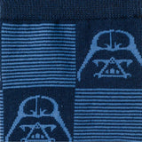 Star Wars Darth Vader Navy and Black Checkered Socks with Imperial Crest Lapel Pin Gift Set - Cufflinks.com - Flyclothing LLC