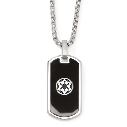 Star Wars Imperial and Rebel Starbird Crest Dog Tag Necklace - Cufflinks.com - Flyclothing LLC