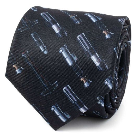 Star Wars LIGHTSABER Hilt Pattern Tie - Cufflinks.com - Flyclothing LLC