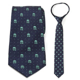 Star Wars Mandalorian and Grogu Zipper Tie Father and Son Gift Set