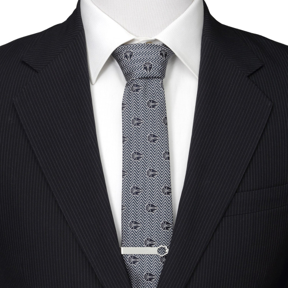 Star Wars Millennium Falcon Herringbone Tie - Cufflinks.com - Flyclothing LLC