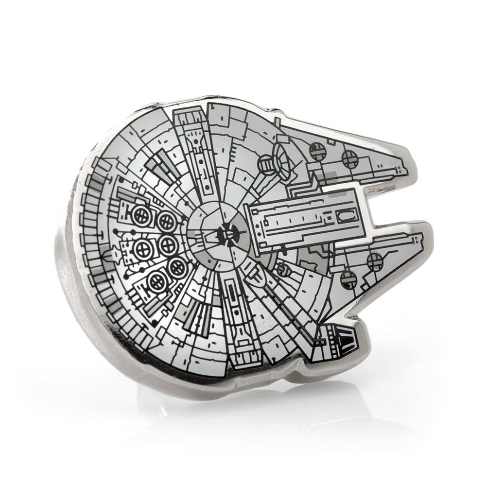 Star Wars Millennium Falcon Lapel Pin - Cufflinks.com - Flyclothing LLC