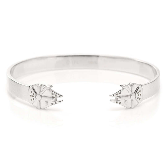 Star Wars Millennium Falcon Stainless Steel Cuff Bracelet - Cufflinks.com - Flyclothing LLC