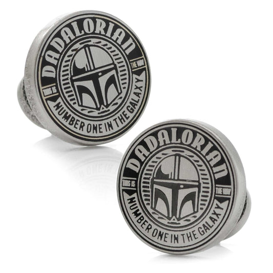 Star Wars Dadalorian Cufflinks - Cufflinks.com - Flyclothing LLC