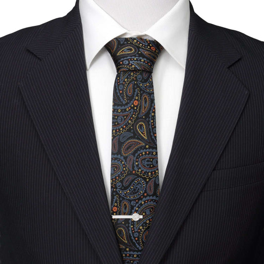 Star Wars Mandalorian Black Paisley Tie - Cufflinks.com - Flyclothing LLC
