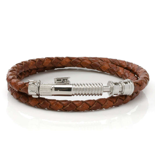 Star Wars Obi-Wan Kenobi LIGHTSABER Bracelet - Brown - Cufflinks.com - Flyclothing LLC