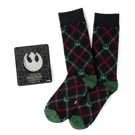 Star Wars Rebel Alliance Dress Socks and Lapel Pin Gift Set - Cufflinks.com - Flyclothing LLC