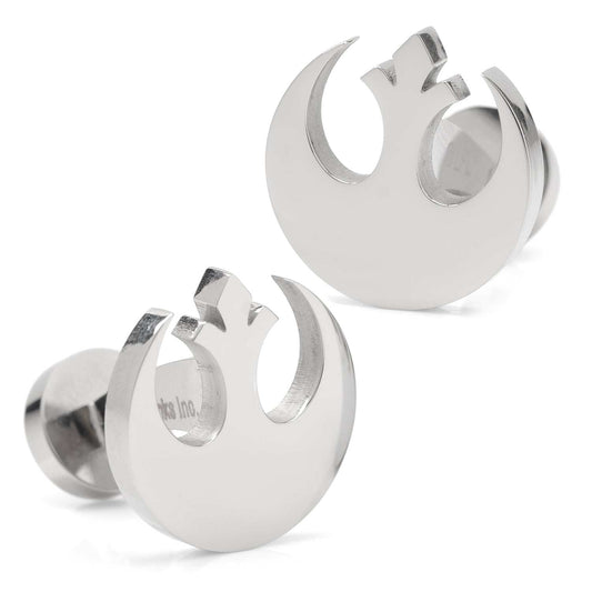 Star Wars Rebel Alliance Crest Stainless Steel Cufflinks - Cufflinks.com - Flyclothing LLC