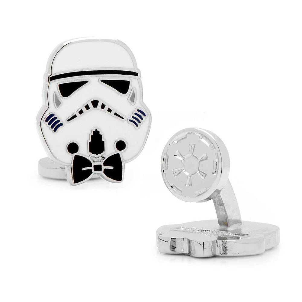 Star Wars Stormtrooper with Bow Tie Cufflinks - Cufflinks.com - Flyclothing LLC
