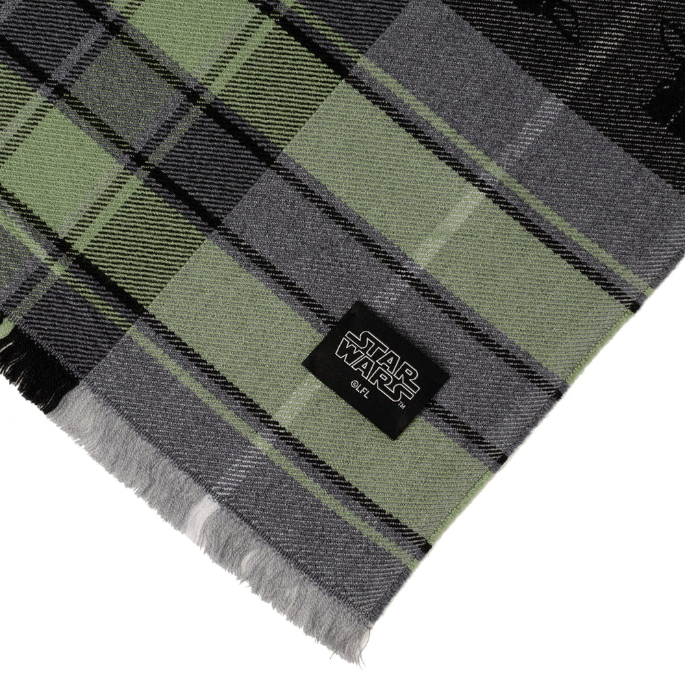 Star Wars Grogu Green and Black Scarf - Cufflinks.com - Flyclothing LLC