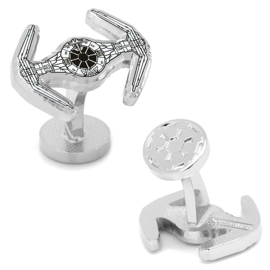 Star Wars Darth Vader TIE Fighter Cufflinks - Cufflinks.com - Flyclothing LLC