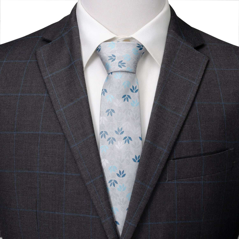 Star Wars Darth Vader Gray Floral Tie - Cufflinks.com - Flyclothing LLC
