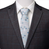 Star Wars Darth Vader Gray Floral Tie - Cufflinks.com - Flyclothing LLC