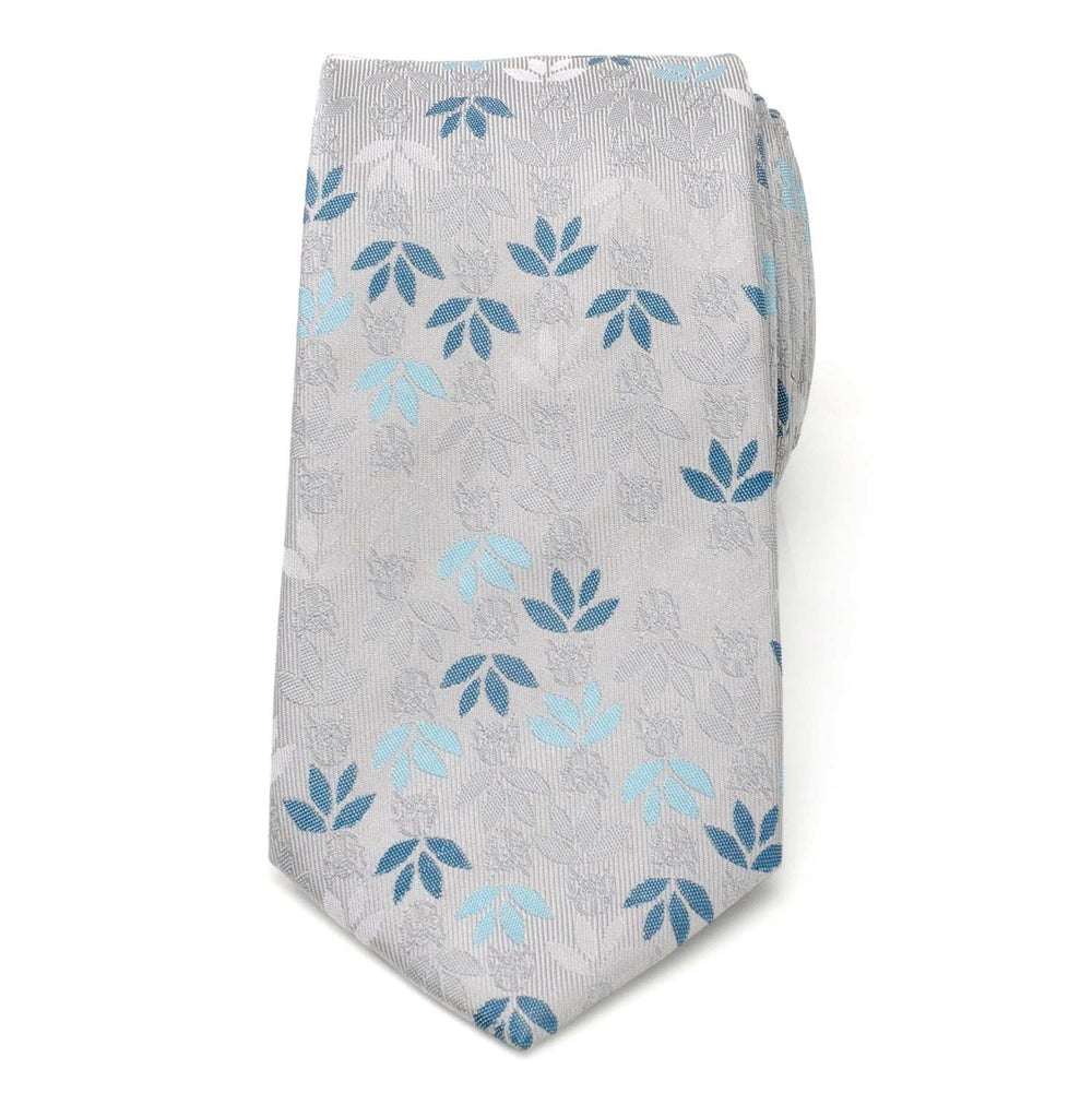 Star Wars Darth Vader Gray Floral Tie - Cufflinks.com - Flyclothing LLC