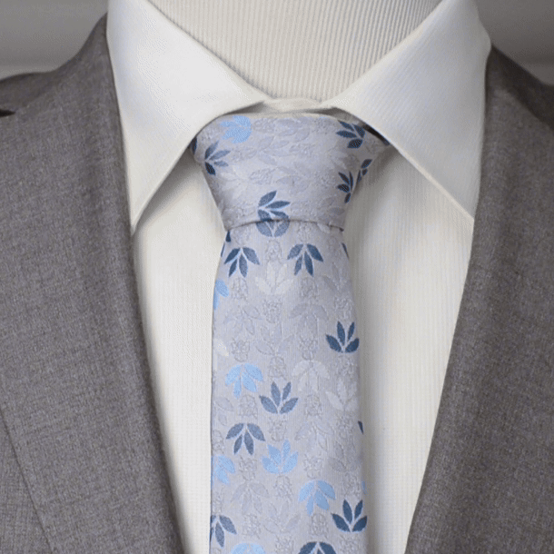 Star Wars Darth Vader Gray Floral Tie - Cufflinks.com - Flyclothing LLC