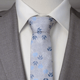 Star Wars Darth Vader Gray Floral Tie