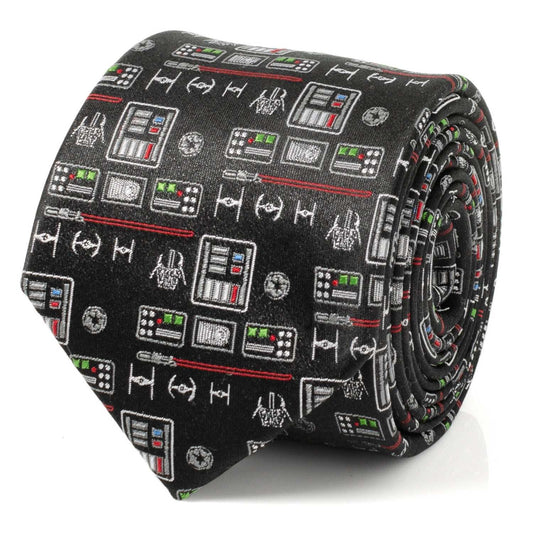 Star Wars Darth Vader Chest Plate Tie - Cufflinks.com - Flyclothing LLC
