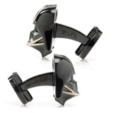 Star Wars Darth Vader Satin Black 3DCufflinks - Cufflinks.com - Flyclothing LLC
