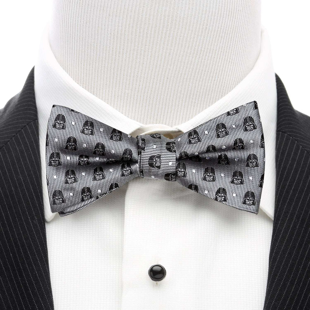Star Wars Darth Vader Gray Polka Dot Bow Tie - Cufflinks.com - Flyclothing LLC