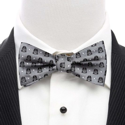 Star Wars Darth Vader Gray Polka Dot Bow Tie - Cufflinks.com - Flyclothing LLC