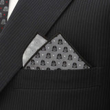 Star Wars Darth Vader Gray Polka Dot Pocket Square - Cufflinks.com - Flyclothing LLC