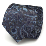 Star Wars Darth Vader Blue and Gray Paisley Tie and Bracelet Gift Set - Cufflinks.com - Flyclothing LLC