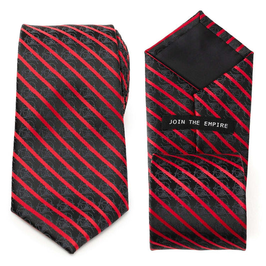 Star Wars Darth Vader Red and Black Striped Tie - Cufflinks.com - Flyclothing LLC