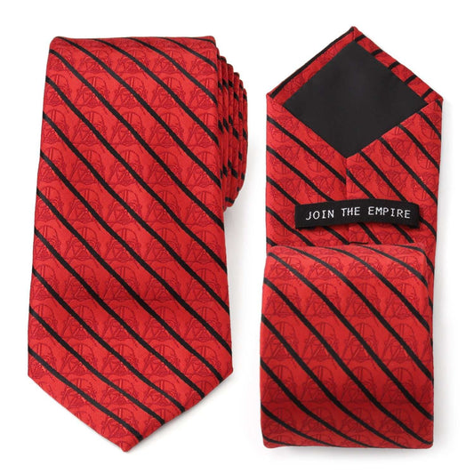 Star Wars Darth Vader Red and Black Striped Tie - Cufflinks.com - Flyclothing LLC