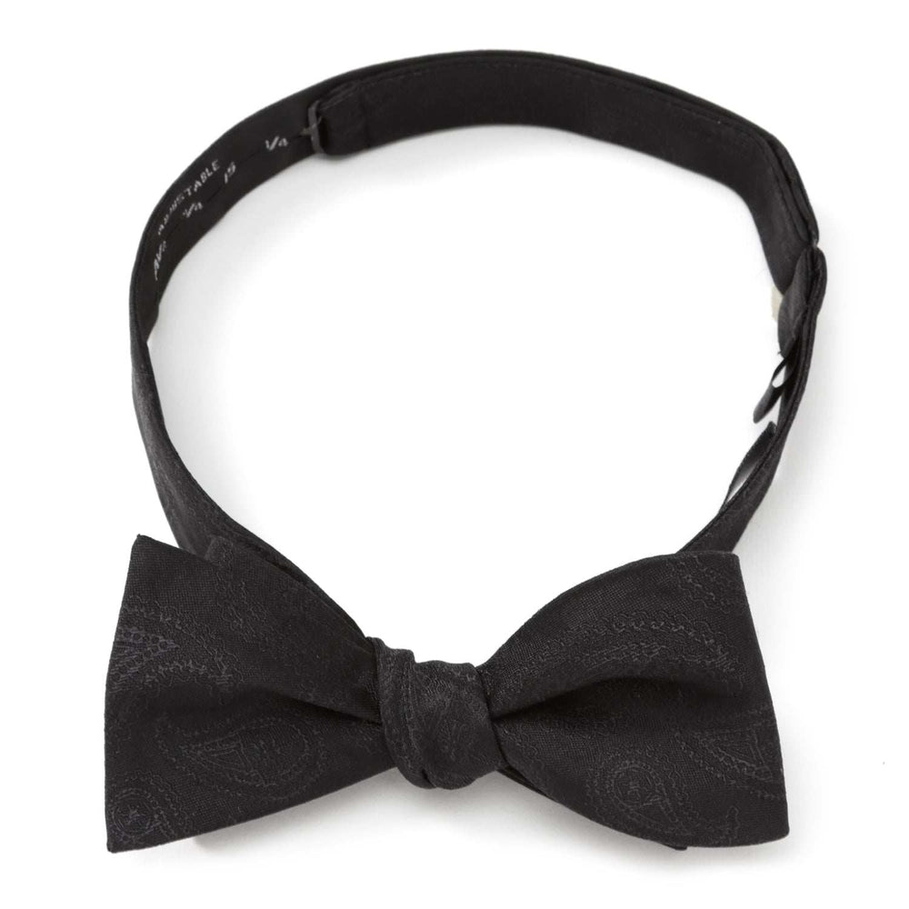 Star Wars Darth Vader Black Paisley Bow Tie - Cufflinks.com - Flyclothing LLC
